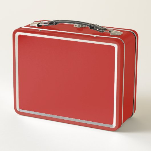 Red Ghost Dance Buffalo Red lunchbox (Achterkant)