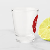 Red Ghost Dance Buffalo shot glas (Links)