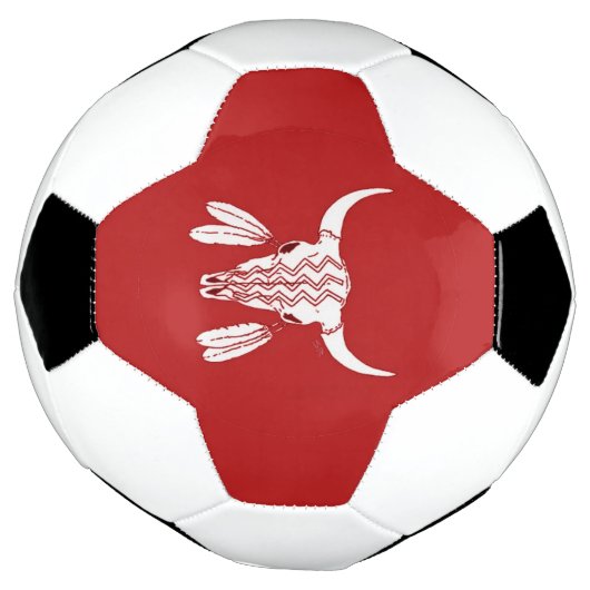 Red Ghost Dance Buffalo voetbal (Gedraaid)
