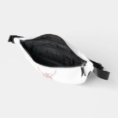 Red Ghost Dance Buffle ligne blanc sac de mamie (Ouvrir)