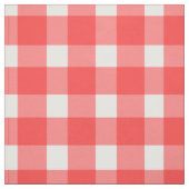 Red Gingham Design Stof (Swatch)