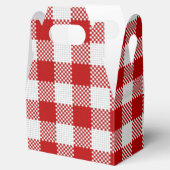 RED GINGHAM PICNIC BEDANKDOOSJES (Geopend)