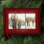 Red Gingham plaatste twee foto's Feestdagenkaart