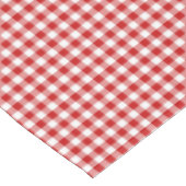 Red Gingham Tafelkleed (Gekanteld)