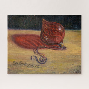 "Red Glass Ornament" Jigzaag Puzzle Legpuzzel