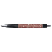 Red Glitter Christmas Pen (Voorkant)