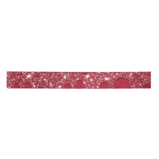 Red Glitter Drip Lint (Voorkant)