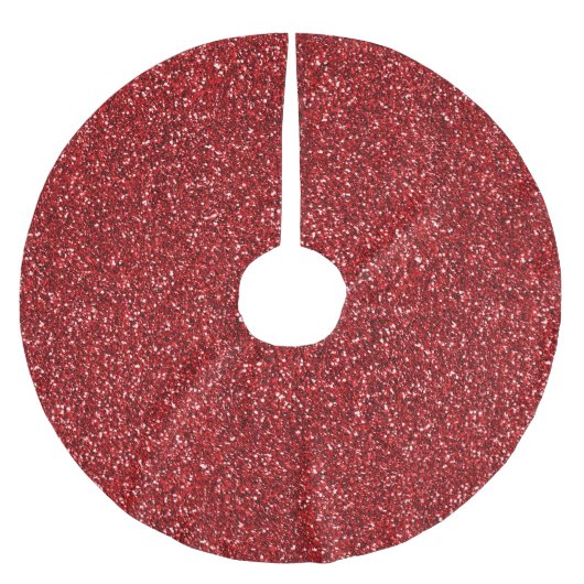 Red Glitter Glitz Kerstboom Rok (Voorkant)