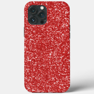 Red Glitter Kijk iPhone 13 Pro Max Hoesje