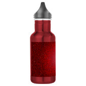 Red Glitter Sequin Disco 32. oz. Waterfles (Links)