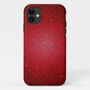 Red Glitter Sequin iPhone 5 Mate Tough™ Hoesje