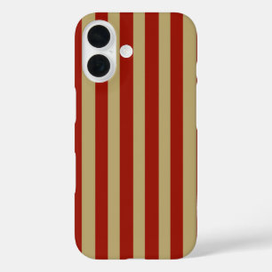 Red Gold iPhone 16 Hoesje