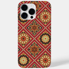 RED GOLD CREAM MANDALA PATTERN Case-Mate iPhone 14 PRO MAX HOESJE