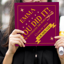 Red Gold Glitter Class of 2025 Je hebt het gecitee