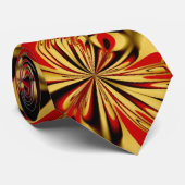 Red Gold Royal Fashion Cravate (Roulé)