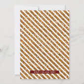 Red Gold Royal Prince Première Invitation d'annive (Dos)