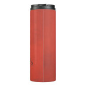 Red & Gold Stupefy Spell Graphic Thermosbeker (Achterkant)