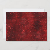 Red & Gold Sweet 16 Girl Birthday Invitation (Dos)