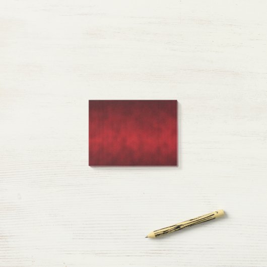 Red Gothic Ombre Achtergrond Art Post-it® Notes (Op bureau)