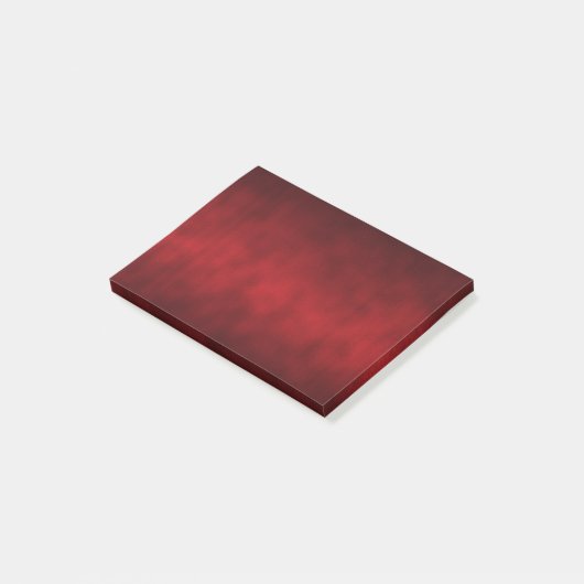 Red Gothic Ombre Achtergrond Art Post-it® Notes (Schuin)