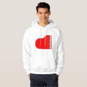 Red Grand Piano Hoodie (Voorkant volledig)