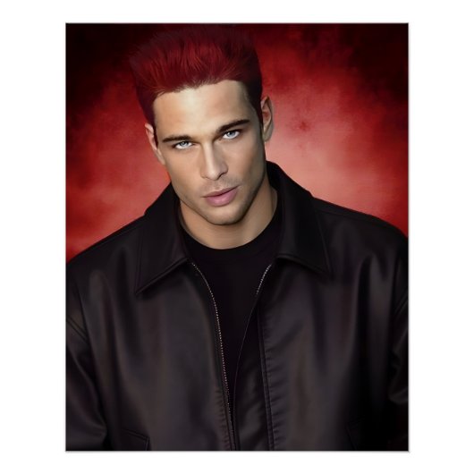 Red Gravity poster Perfect Poster (Voorkant)