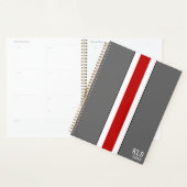 Red & Gray Football Team Colors (Devant avec enveloppe)