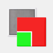 Red Green 042 magnet Magneet (Voorkant / Achterkant)