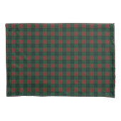 Red Green Buffalo Plaid Pillow Hoesje voor Kerstmi Kussensloop (Voorkant)