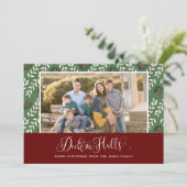 Red Green Deck Les Halls Cartes photos de Noël (Debout devant)