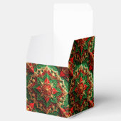 Red Green Decorative Holiday Favor Box Bedankdoosjes (Geopend)