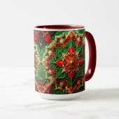 Red Green Decorative Holiday Mug (Devant droit)