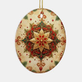 Red Green Decorative Holiday Ornament (Rechts)