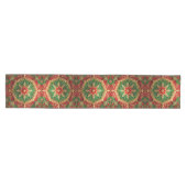 Red Green Decorative Holiday Table Runner Medium Tafelloper (Horizontaal)