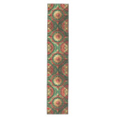 Red Green Decorative Holiday Table Runner Medium Tafelloper (Voorkant)