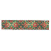 Red Green Decorative Holiday Table Runner Medium Tafelloper (Horizontaal)