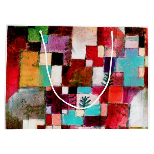 Red Green en Violet, Paul Klee Groot Cadeauzakje (Achterkant)