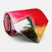 Red Green en Violet, Paul Klee Stropdas (Opgerold)