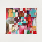 Red Green en Violet, Paul Klee Wandkleed (Voorkant (horizontaal))