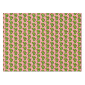 Red Green Holly Leaf Kerstmis Holiday Cookie Tafelkleed (Voorkant (Horizontaal))