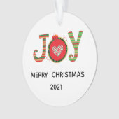 Red Green Joy Noël (devant)