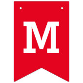 Red & green Joyeux Noël Fêtes de Noël Drapeaux (Premier drapeau)