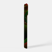 Red Green Orange Modern Abstrait Art Motif #22 (Côté droit)