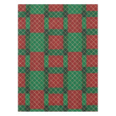 Red Green Plaid Christmas Tafelkleed (Voorkant)