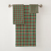 Red Green Plaid Towel Classic Christmas Gift Idea (En situation)