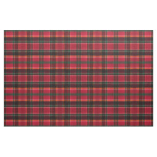 Red Green Squares Madras Play Patroon Stof