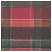 Red Green Squares Madras Pset Pattern Stof (Close Up)