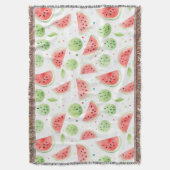 Red Green White Watermelons Deken (Voorkant Verticaal)