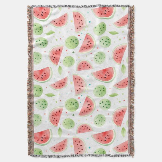 Red Green White Watermelons   Deken (Voorkant Verticaal)