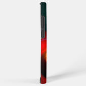 Red Green Yin Yang Modern Abstract Art Pattern #20 Samsung Galaxy Hoesje (Rechterkant)